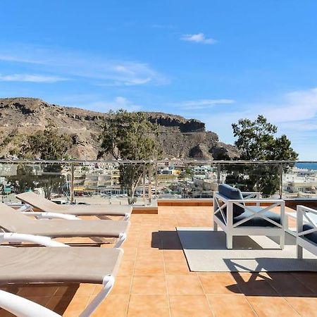 Rivera Del Puerto Luxury Penthouse With Great Terrace And Sea View Puerto De Mogan Exterior photo